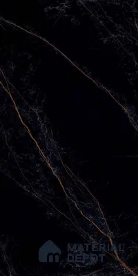 Marble Wall & Floor Tile TL 11039 Noir Ember | 4 ft x 2 ft High Glossy Finish Vitrified Tile - 9 mm | 4 Random Design | Suitable For Living Room, Bedroom, Bathroom