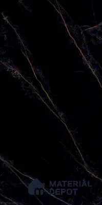 Marble Wall & Floor Tile TL 11039 Noir Ember | 4 ft x 2 ft High Glossy Finish Vitrified Tile - 9 mm | 4 Random Design | Suitable For Living Room, Bedroom, Bathroom