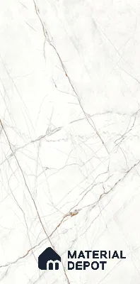 Marble Floor & Wall Tile TL 11060 Alpine Strata | 4 ft x 2 ft Carving Finish Vitrified Tile - 9 mm | 3 Random Design | Suitable For Living Room, Bedroom, Bathroom