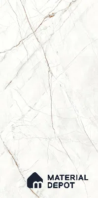 Marble Floor & Wall Tile TL 11060 Alpine Strata | 4 ft x 2 ft Carving Finish Vitrified Tile - 9 mm | 3 Random Design | Suitable For Living Room, Bedroom, Bathroom