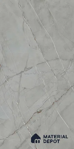 Marble Wall & Floor Tile TL 11061 Grey 4 ft x 2 ft Matte Carving Finish Vitrified Tile - 9 mm | 3 Random Designs | Suitable For Living Room, Bedroom, Kitchen