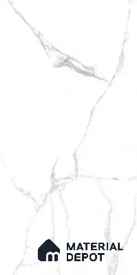 Marble Wall & Floor Tile TL 11029 Luna Cascade | 4 ft x 2 ft Glossy Finish Vitrified Tile - 9 mm | 10 Random Design | Suitable For Living Room, Bedroom, Bathroom