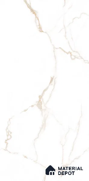 Marble Wall & Floor Tile TL 11030 Auric Cascade | 4 ft x 2 ft Glossy Finish Vitrified Tile - 9 mm | 10 Random Design | Suitable For Living Room, Bedroom, Bathroom