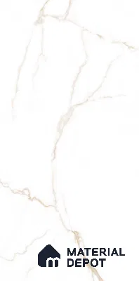 Marble Wall & Floor Tile TL 11030 Auric Cascade | 4 ft x 2 ft Glossy Finish Vitrified Tile - 9 mm | 10 Random Design | Suitable For Living Room, Bedroom, Bathroom
