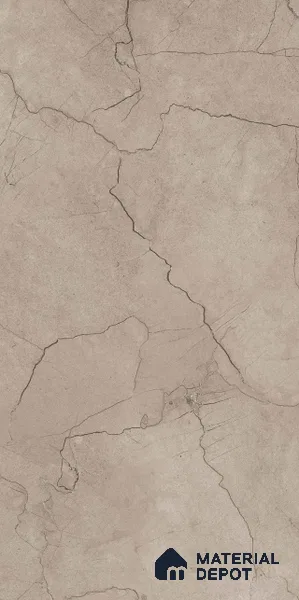 Marble Wall & Floor Tile TL 11049 Umber Rift | 4 ft x 2 ft Carving Finish Vitrified Tile - 9 mm | 6 Random Design | Suitable For Living Room, Bedroom, Bathroom