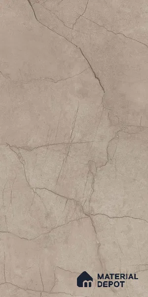 Marble Wall & Floor Tile TL 11049 Umber Rift | 4 ft x 2 ft Carving Finish Vitrified Tile - 9 mm | 6 Random Design | Suitable For Living Room, Bedroom, Bathroom