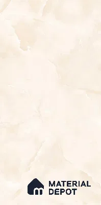 Marble Floor & Wall Tile TL 11068 Lucent Alabaster | 4 ft x 2 ft Glossy Finish Vitrified Tile - 9 mm | 6 Random Design | Suitable For Living Room, Bedroom, Bathroom