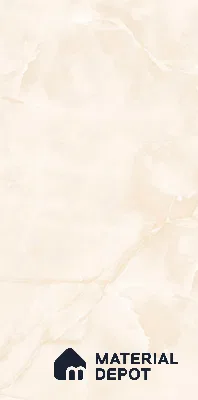Marble Floor & Wall Tile TL 11068 Lucent Alabaster | 4 ft x 2 ft Glossy Finish Vitrified Tile - 9 mm | 6 Random Design | Suitable For Living Room, Bedroom, Bathroom