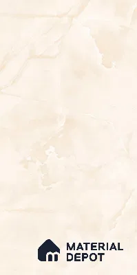 Marble Floor & Wall Tile TL 11068 Lucent Alabaster | 4 ft x 2 ft Glossy Finish Vitrified Tile - 9 mm | 6 Random Design | Suitable For Living Room, Bedroom, Bathroom