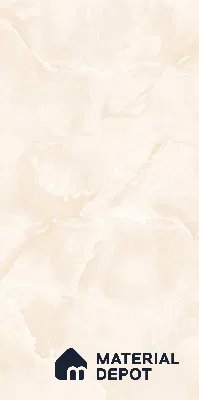 Marble Floor & Wall Tile TL 11068 Lucent Alabaster | 4 ft x 2 ft Glossy Finish Vitrified Tile - 9 mm | 6 Random Design | Suitable For Living Room, Bedroom, Bathroom