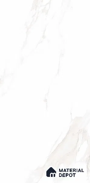 Marble Wall & Floor Tile TL 11432 Alba Veil | 4 ft x 2 ft Glossy Finish Vitrified Tile - 9 mm | Suitable For Living Room, Bedroom, Bathroom