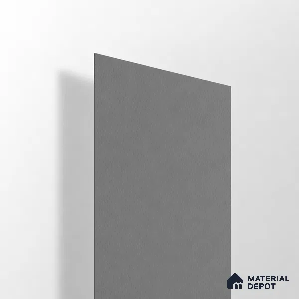 LM 21049 E Stone Grey Solid Color Suede Finish 8 ft x 4 ft Decorative Laminate - 1 mm | Suitable for Living Room, Kitchen, Office