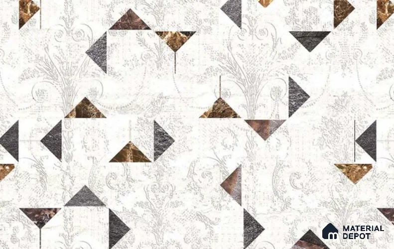 Patterned Look LM 04703 8 ft x 4 ft Texture Finish Decorative Laminate - 0.92 mm | Suitable for Bedroom, TV Unit, Wardrobe