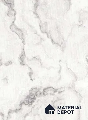 White Marble Look LM 04701 8 ft x 4 ft Texture Finish Decorative Laminate - 0.92 mm | Suitable for TV Unit, Wardrobe, Kitchen Cabinets