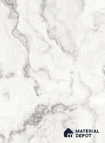 White Marble Look LM 04701 8 ft x 4 ft Texture Finish Decorative Laminate - 0.92 mm | Suitable for TV Unit, Wardrobe, Kitchen Cabinets