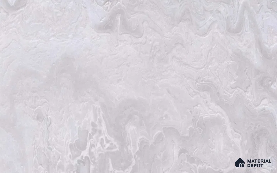 Grey Marble Look LM 04698 8 ft x 4 ft Glossy Finish Decorative Laminate - 0.92 mm | Suitable for TV Unit, Wardrobe, Kitchen Cabinets