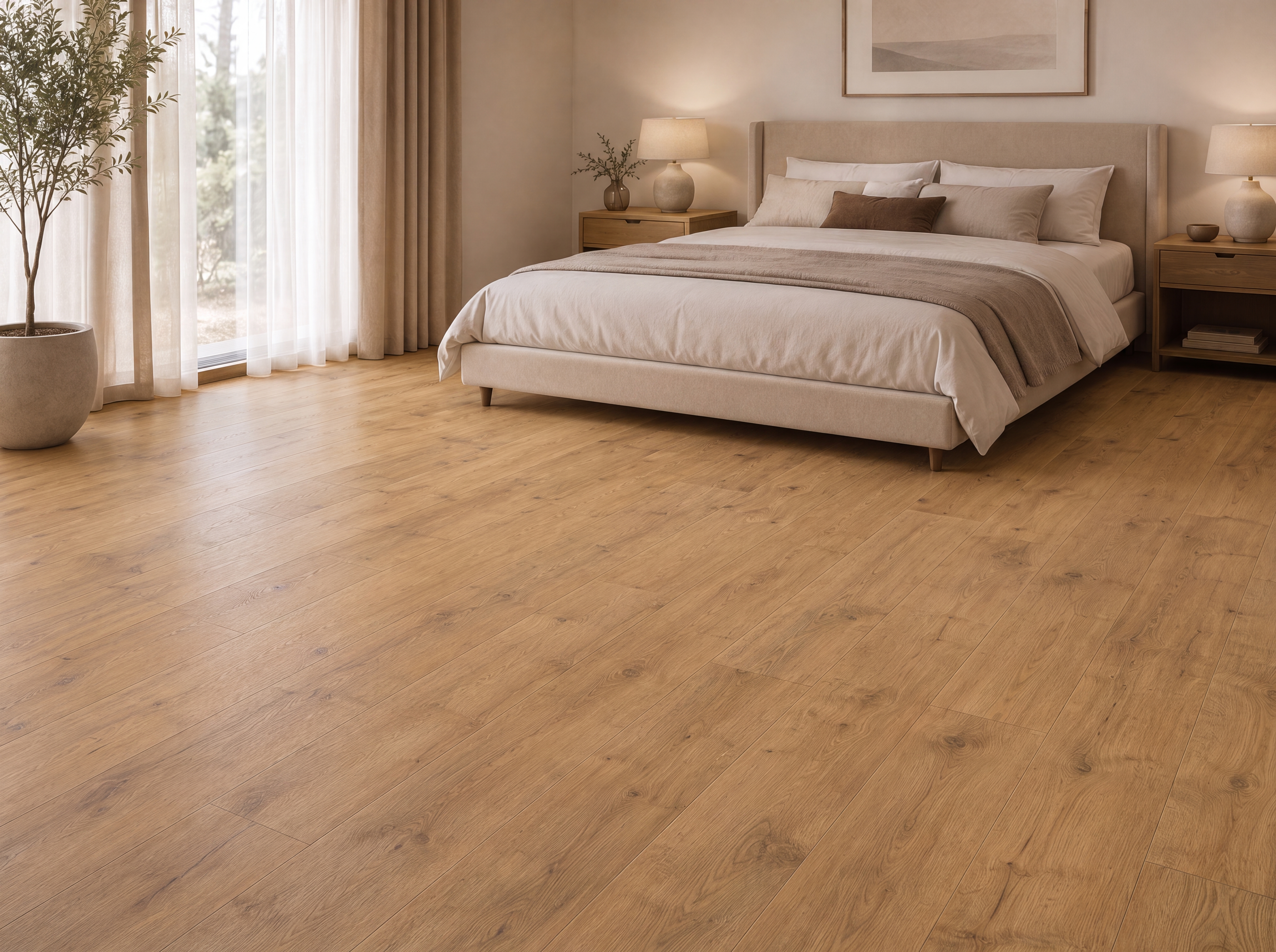 Laminate Wood Floor JUM00221APL Taylor Oak (2) LF 00354 B | 49.6 inch x 9.66 inch x 8 mm |  | Suitable for Flooring, Living Room, Bedroom