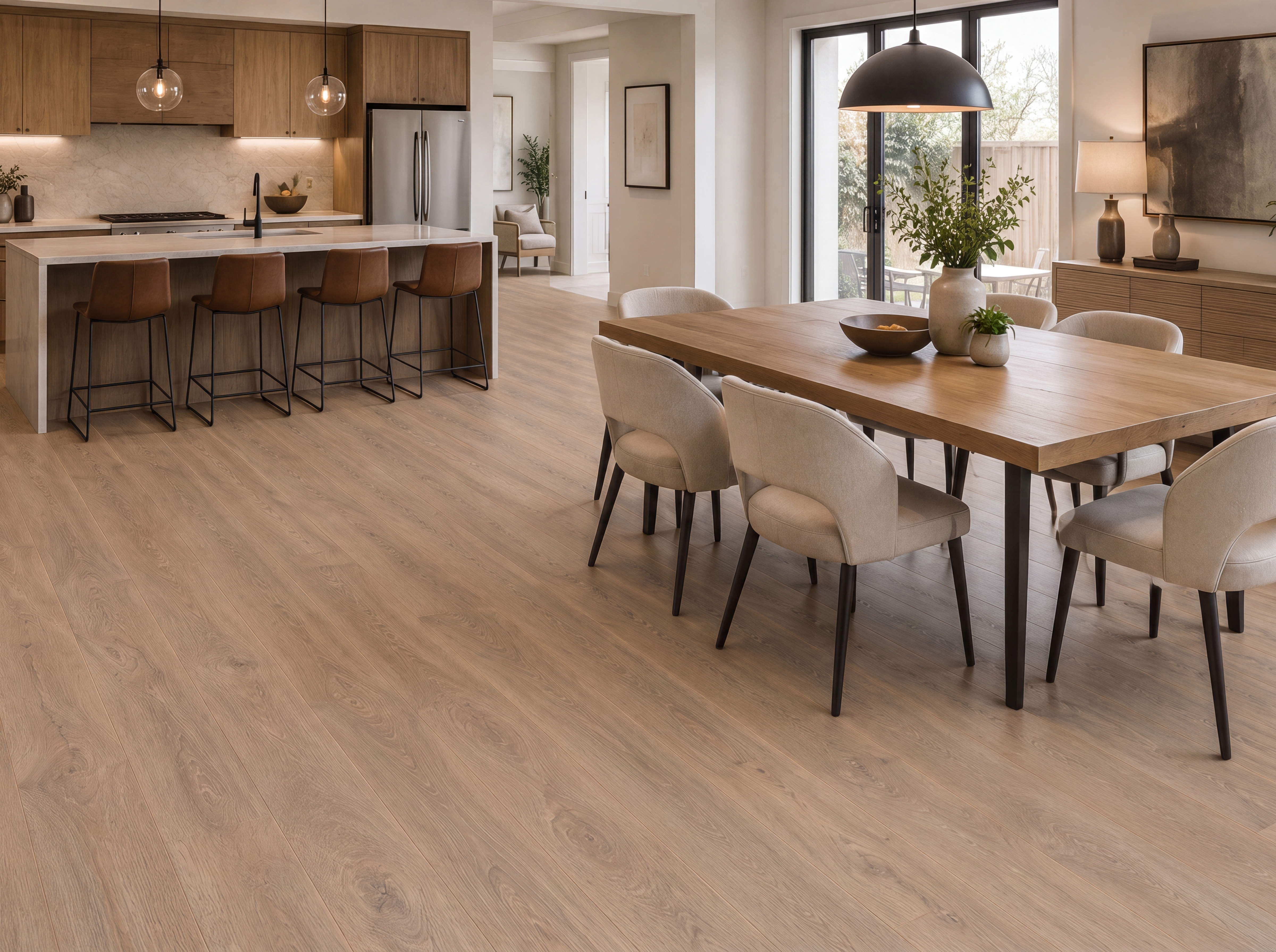 Laminate Wood Floor JUM00391APL Garda Oak (1) LF 00354 C | 49.6 inch x 9.66 inch x 8 mm |  | Suitable for Flooring, Living Room, Bedroom