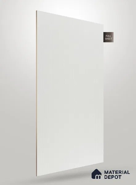 Wooden Fluted AD 1781 8 ft x 4 ft Matte Finish Decorative Laminate - 1.25 mm | Suitable for TV Unit,Wardrobe, Kitchen Cabinets