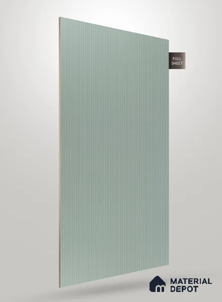 Wooden Fluted AD 1782 8 ft x 4 ft Matte Finish Decorative Laminate - 1.25 mm | Suitable for TV Unit,Wardrobe, Kitchen Cabinets