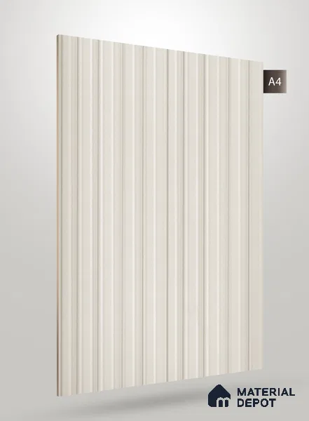 Wooden Fluted AD 1783 8 ft x 4 ft Matte Finish Decorative Laminate - 1.25 mm | Suitable for TV Unit,Wardrobe, Kitchen Cabinets