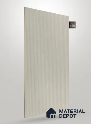 Wooden Fluted AD 1784 8 ft x 4 ft Matte Finish Decorative Laminate - 1.25 mm | Suitable for TV Unit,Wardrobe, Kitchen Cabinets