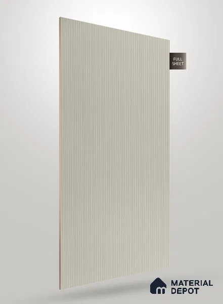 Wooden Fluted AD 1784 8 ft x 4 ft Matte Finish Decorative Laminate - 1.25 mm | Suitable for TV Unit,Wardrobe, Kitchen Cabinets
