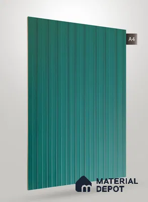 Wooden Fluted AD 1785 8 ft x 4 ft Matte Finish Decorative Laminate - 1.25 mm | Suitable for TV Unit,Wardrobe, Kitchen Cabinets