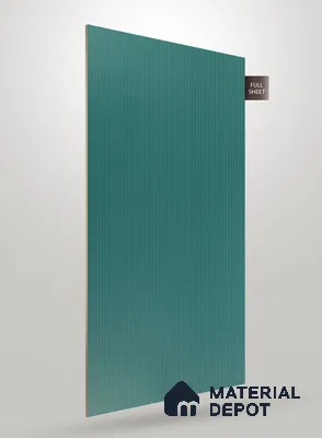 Wooden Fluted AD 1785 8 ft x 4 ft Matte Finish Decorative Laminate - 1.25 mm | Suitable for TV Unit,Wardrobe, Kitchen Cabinets