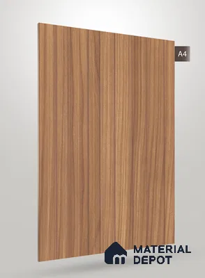Wooden Fluted AD 1795 8 ft x 4 ft Matte Finish Decorative Laminate - 1.25 mm | Suitable for TV Unit,Wardrobe, Kitchen Cabinets