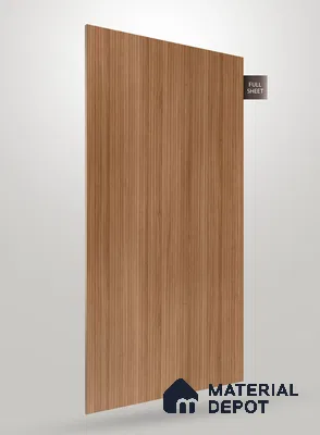 Wooden Fluted AD 1795 8 ft x 4 ft Matte Finish Decorative Laminate - 1.25 mm | Suitable for TV Unit,Wardrobe, Kitchen Cabinets