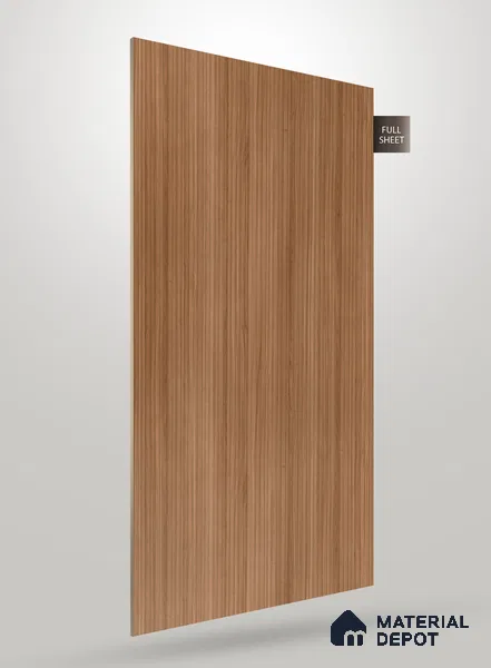 Wooden Fluted AD 1795 8 ft x 4 ft Matte Finish Decorative Laminate - 1.25 mm | Suitable for TV Unit,Wardrobe, Kitchen Cabinets