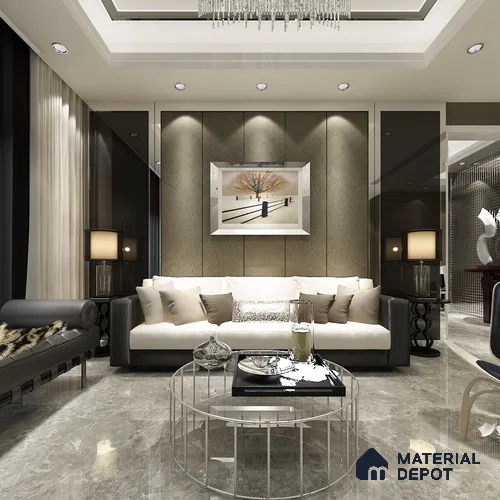 Brown Cement Look AR 1162 Aquarius 8 ft x 4 ft Texture Finish Decorative Laminate - 1.25 mm | Suitable for TV Unit, Wardrobe, Kitchen Cabinets