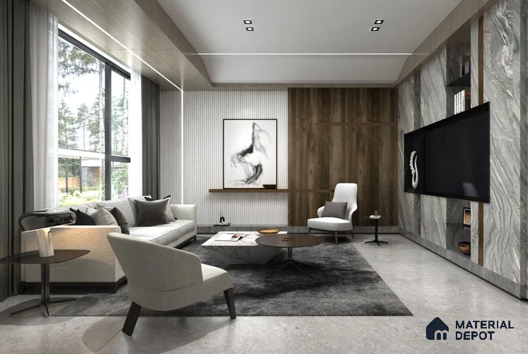 Wooden Look AS 1670 Amazon Spring 8 ft x 4 ft Texture Finish Decorative Laminate - 1.25 mm | Suitable for TV Unit, Wardrobe, Kitchen Cabinets