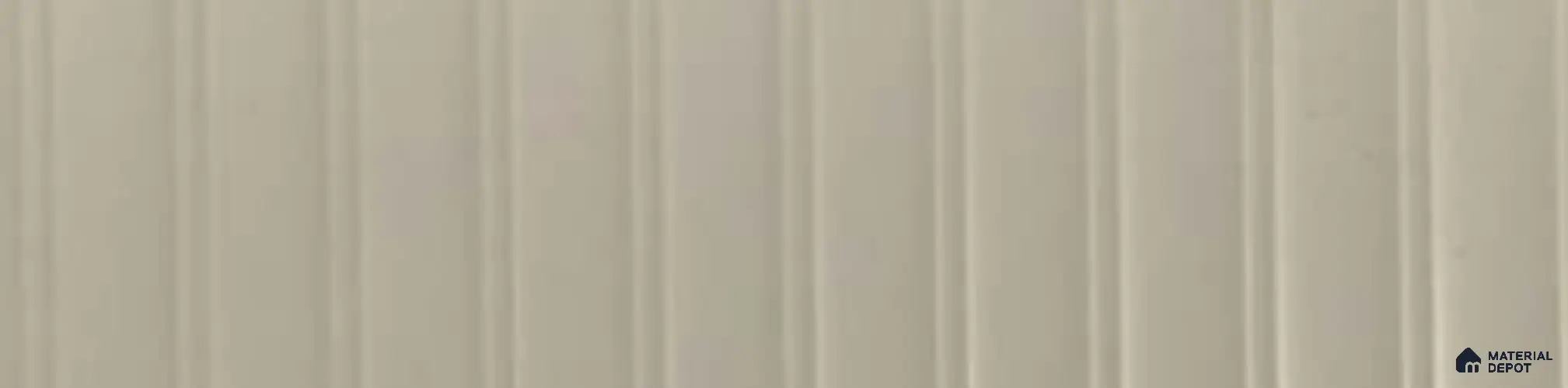 Warm Beige Fluted Solid Color BB Crystal Z+ 1164 8 ft x 4 ft High Gloss Finish Decorative Laminate - 1.25 mm | Suitable for TV Unit,Wardrobe, Kitchen Cabinets