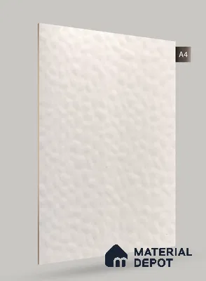 Beige Leather look HAC LM 2251 8 ft x 4 ft Matte Finish Decorative Laminate - 1.25 mm | Suitable for TV Unit, Wardrobe, Kitchen Cabinet