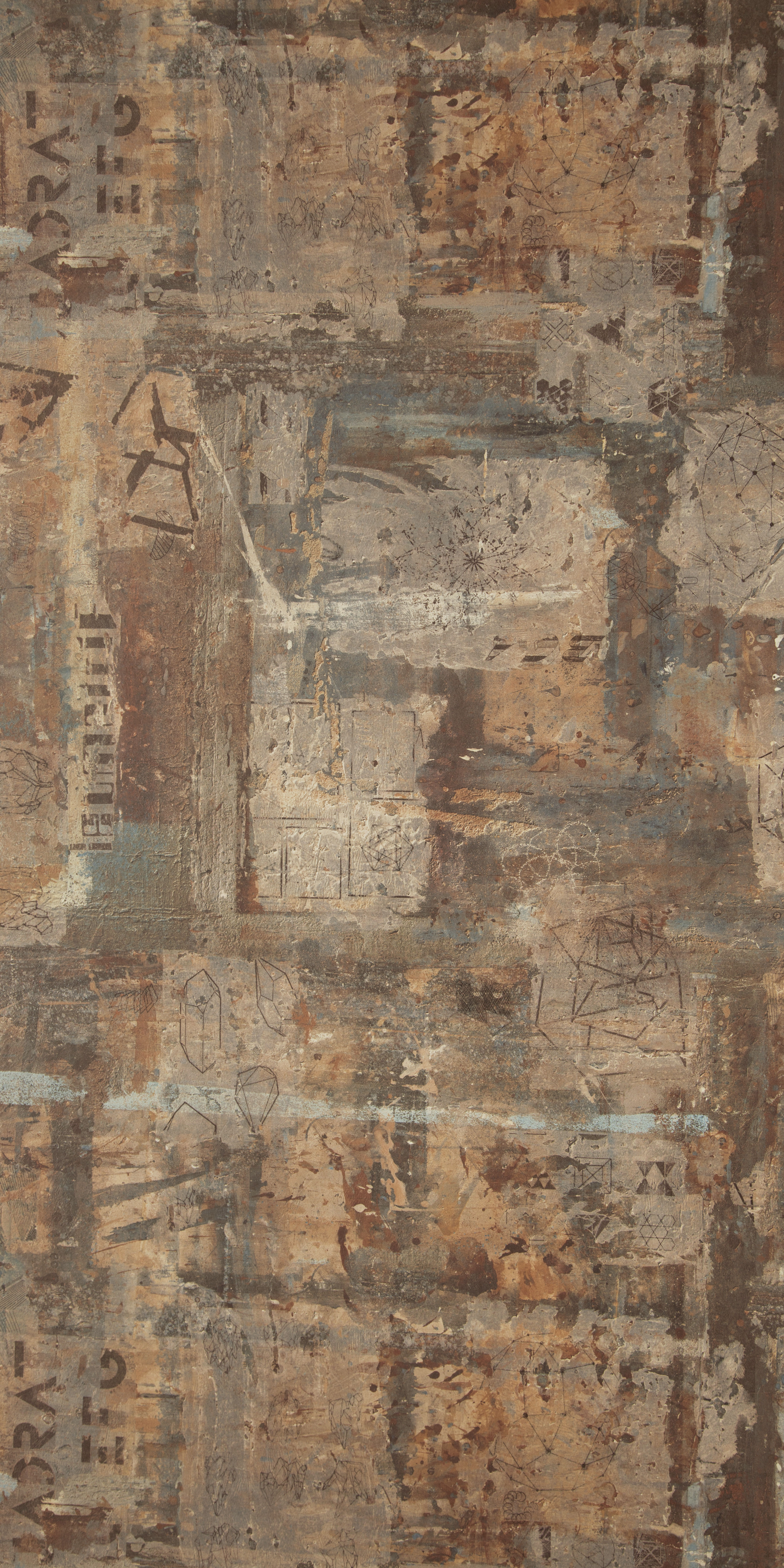 Brown Abstract Look BG 1641 8 ft x 4 ft Texture Finish Decorative Laminate - 1.25 mm | Suitable for TV Unit, Wardrobe, Kitchen Cabinets