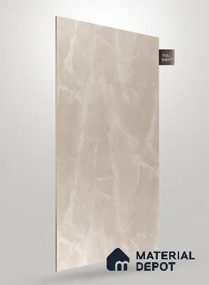 White Marble Look BG 1767 8 ft x 4 ft Texture Finish Decorative Laminate - 1.25 mm | Suitable for TV Unit, Wardrobe, Kitchen Cabinets
