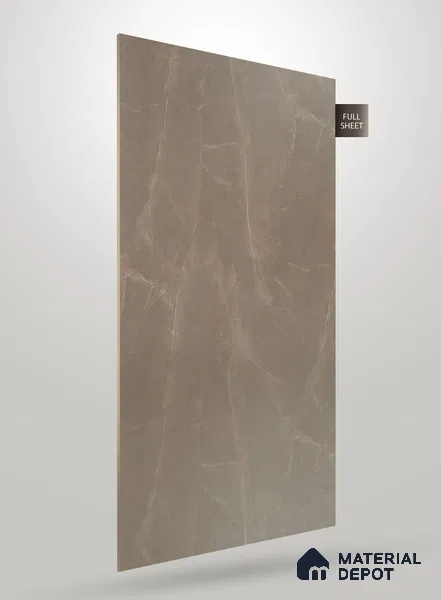 Brown Marble Look BG 1778 8 ft x 4 ft Texture Finish Decorative Laminate - 1.25 mm | Suitable for TV Unit, Wardrobe, Kitchen Cabinets