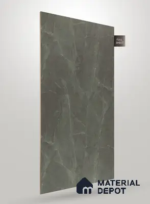 Green Marble Look BG 1779 8 ft x 4 ft Texture Finish Decorative Laminate - 1.25 mm | Suitable for TV Unit, Wardrobe, Kitchen Cabinets