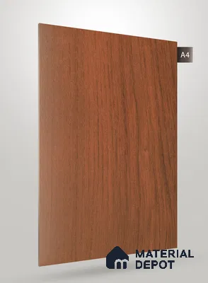 Wooden Look BW 565 Bark Wooden 8 ft x 4 ft Texture Finish Decorative Laminate - 1 mm | Suitable for TV Unit, Wardrobe, Kitchen Cabinets
