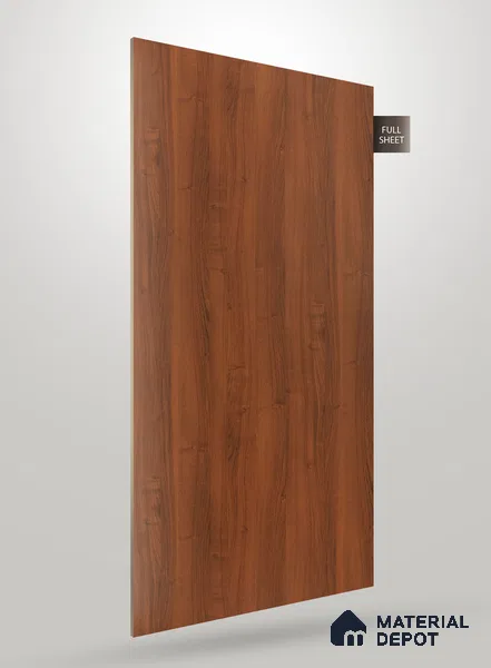 Wooden Look BW 565 Bark Wooden 8 ft x 4 ft Texture Finish Decorative Laminate - 1 mm | Suitable for TV Unit, Wardrobe, Kitchen Cabinets