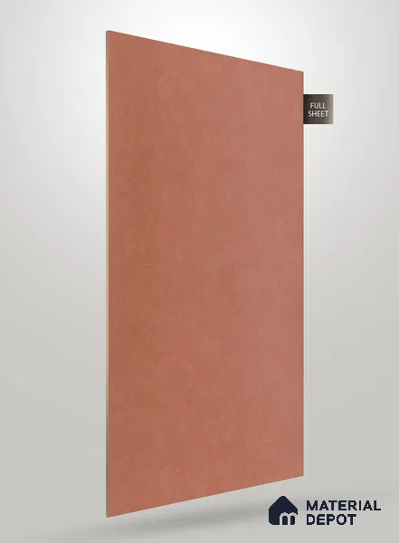 Brown Textured Solid Look CC 566 8 ft x 4 ft Texture Finish Decorative Laminate - 1 mm | Suitable for TV Unit, Wardrobe, Kitchen Cabinets