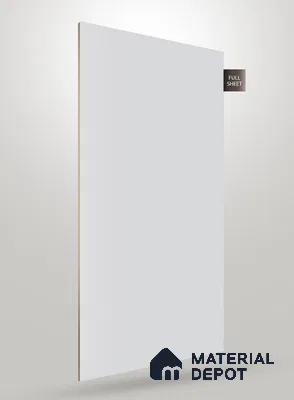 Grey Solid Colors Look CF 053A Steel Chiffon 8 ft x 4 ft Matte Finish Decorative Laminate - 1 mm | Suitable for Living Room, Kitchen, Office