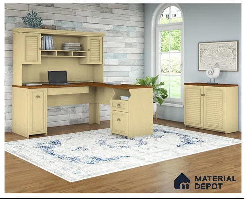 Yellow Textured Solid Look CF 117 A Chiffon 8 ft x 4 ft Texture Finish Decorative Laminate - 1 mm | Suitable for TV Unit, Wardrobe, Kitchen Cabinets