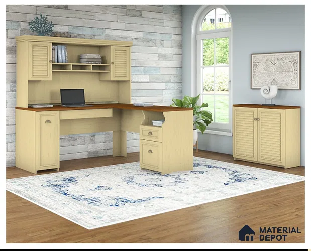 Yellow Textured Solid Look CF 117 A Chiffon 8 ft x 4 ft Texture Finish Decorative Laminate - 1 mm | Suitable for TV Unit, Wardrobe, Kitchen Cabinets