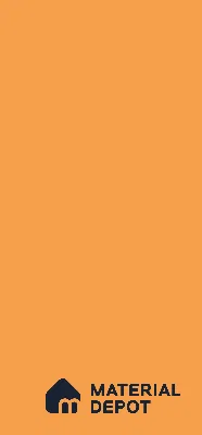Orange Solid Colors Look CF 150 Barista Chiffon 8 ft x 4 ft Matte Finish Decorative Laminate - 1 mm | Suitable for Living Room, Kitchen, Office