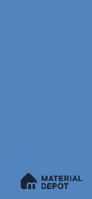 Blue Solid Colors Look CF 166 Blue Ridge Chiffon 8 ft x 4 ft Matte Finish Decorative Laminate - 1 mm | Suitable for Living Room, Kitchen, Office