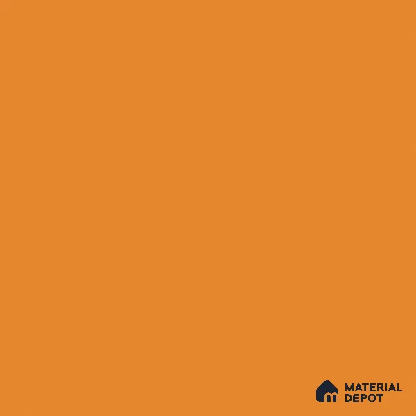 Orange Solid Colors Look CF 168 Orange Chiffon 8 ft x 4 ft Matte Finish Decorative Laminate - 1 mm | Suitable for Living Room, Kitchen, Office