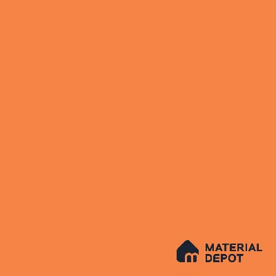 Orange Solid Colors Look CF 207 Fanta Chiffon 8 ft x 4 ft Matte Finish Decorative Laminate - 1 mm | Suitable for Living Room, Kitchen, Office